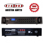 GILBORD ARISTON AMP29 οικονομικός ενισχυτής εγκαταστάσεων μικροφώνου επαγγελματικός 100W PROGRAM 100V 16OHM